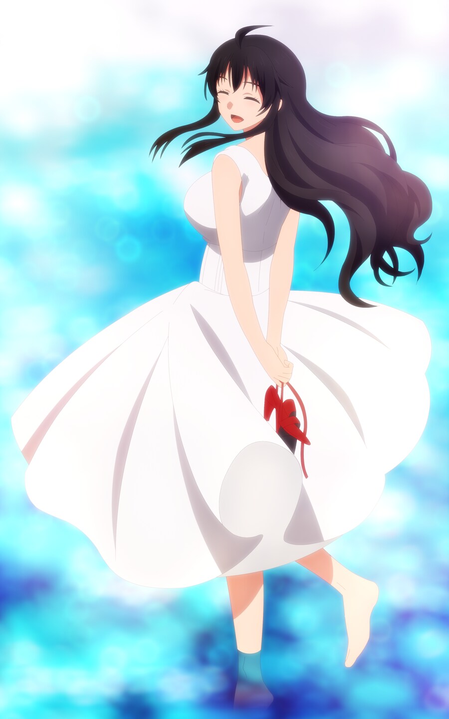 물길을 걷고 있는 이리스 유마입니다._1.png