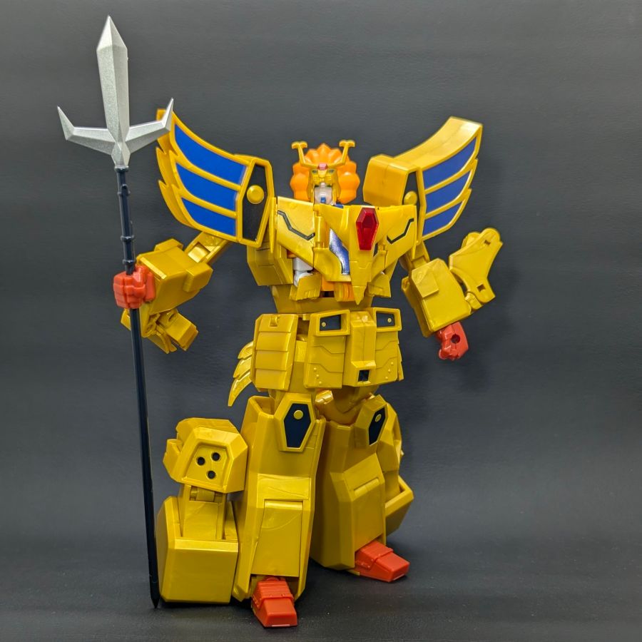 SMP 레온 카이저 & 그레이트 골드란 변형 / 합체 영상 + 가조립 사진_21.jpg