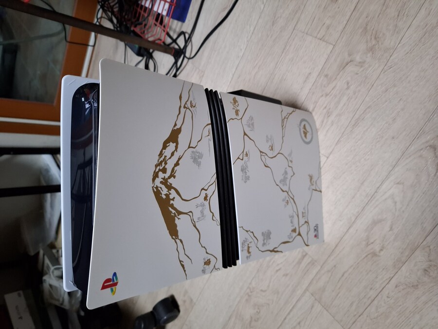 PS5프로 알리에서 산 짜가 고스트 오브 요테이 커버 케이스_9.jpg