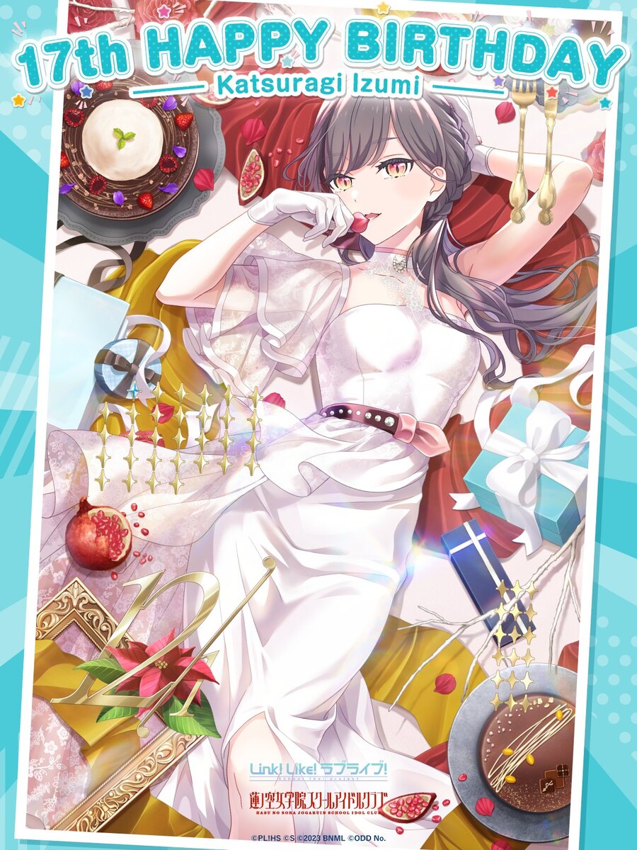 「Link! Like! 러브라이브!」카츠라기 이즈미 2025 생일 축하 BR 카드_1.jpg