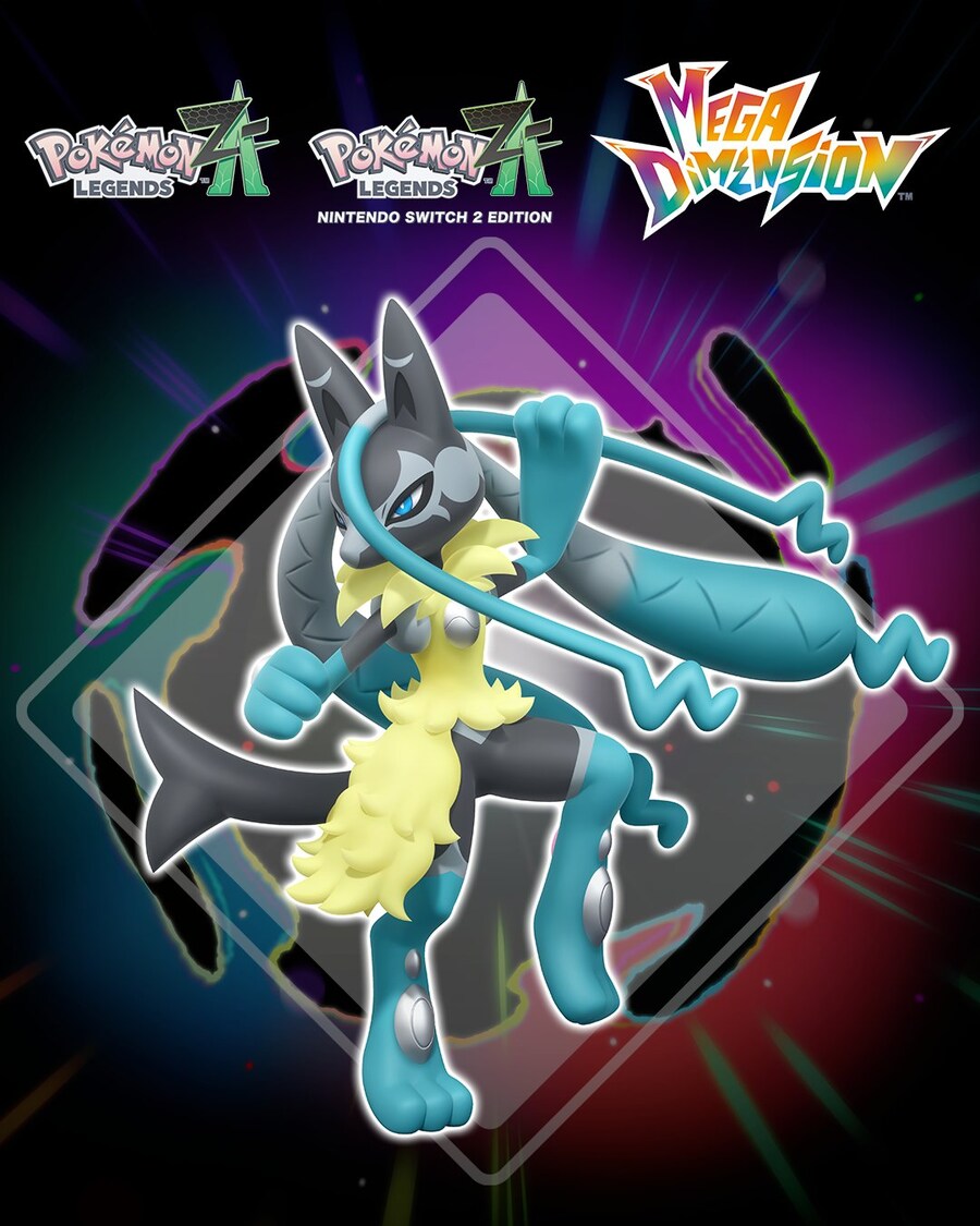 포켓몬 레전즈 Z-A DLC 메가 차원 러시 소개 영상 「메가루카리오Z」_1.jpg