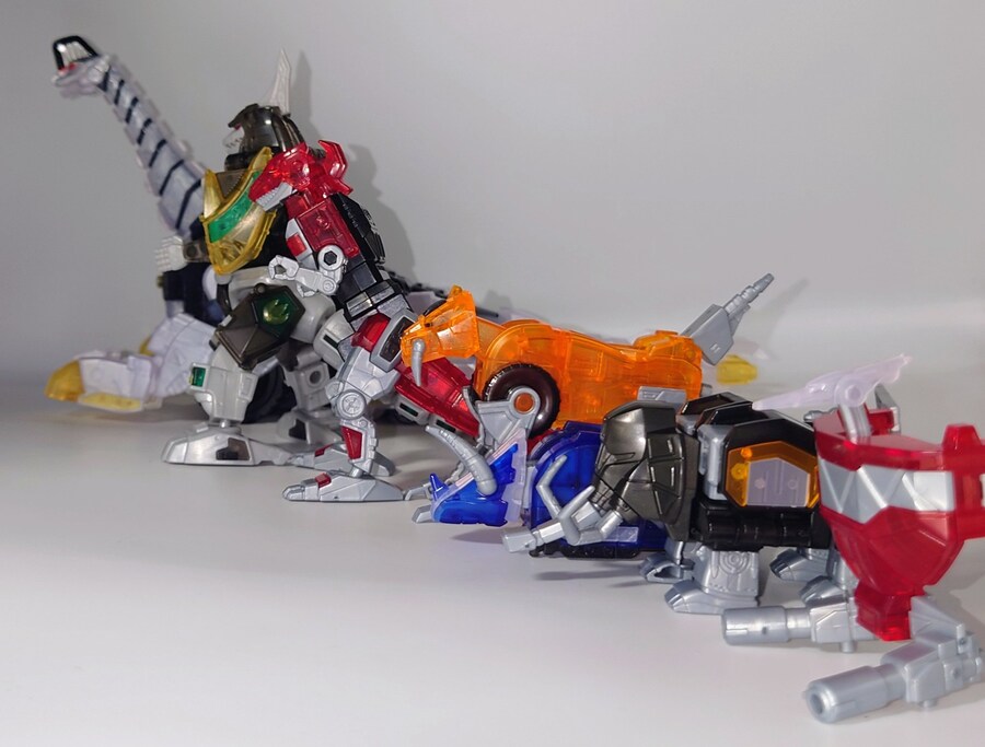 [반다이식완] SMP 공룡전대 쥬렌쟈(쥬레인저) 킹 브라키온 클리어 조립 이미지_4.jpg