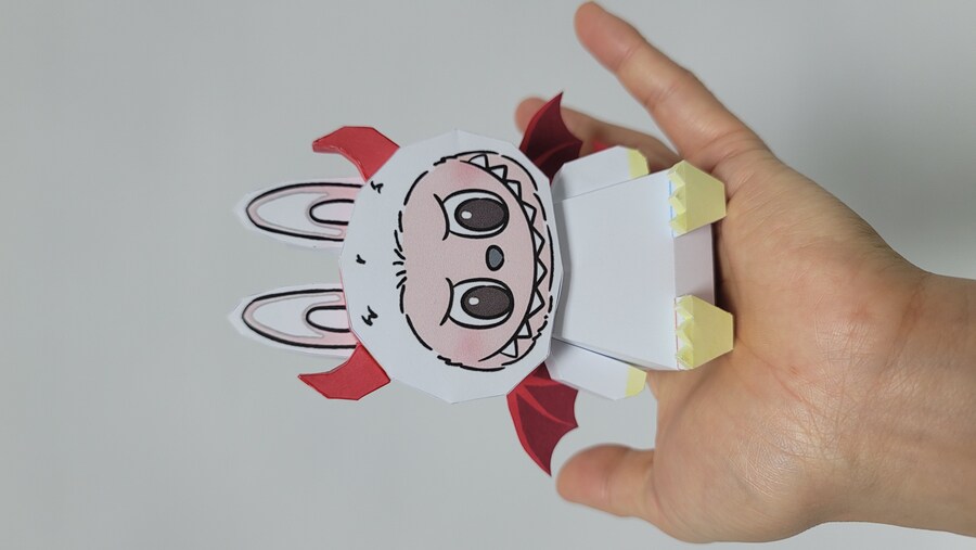 라부부 만들기 무료 도안 labubu papercraft origami_1.jpg