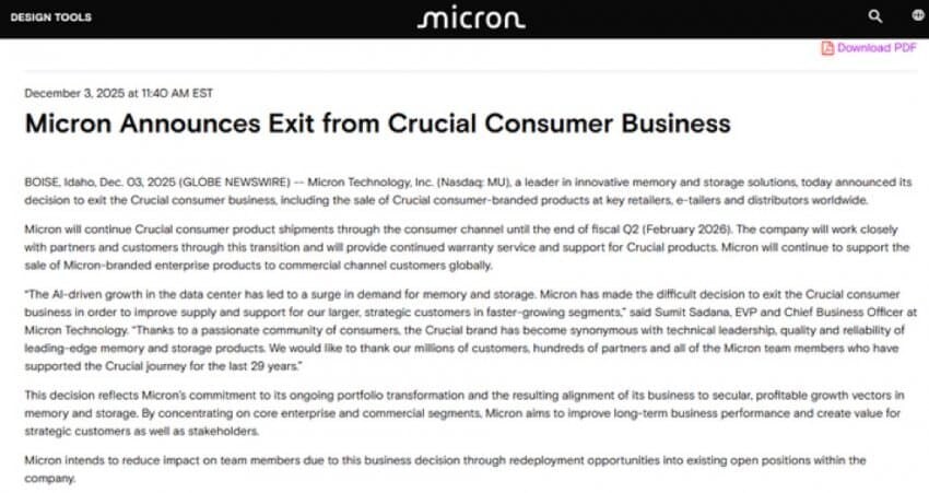 마이크론 소비자 시장 철수 발표.jpg_2.jpg