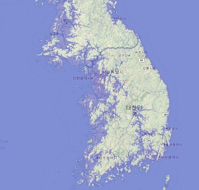 빙하가 녹은 후 대한민국.jpg_1.jpg