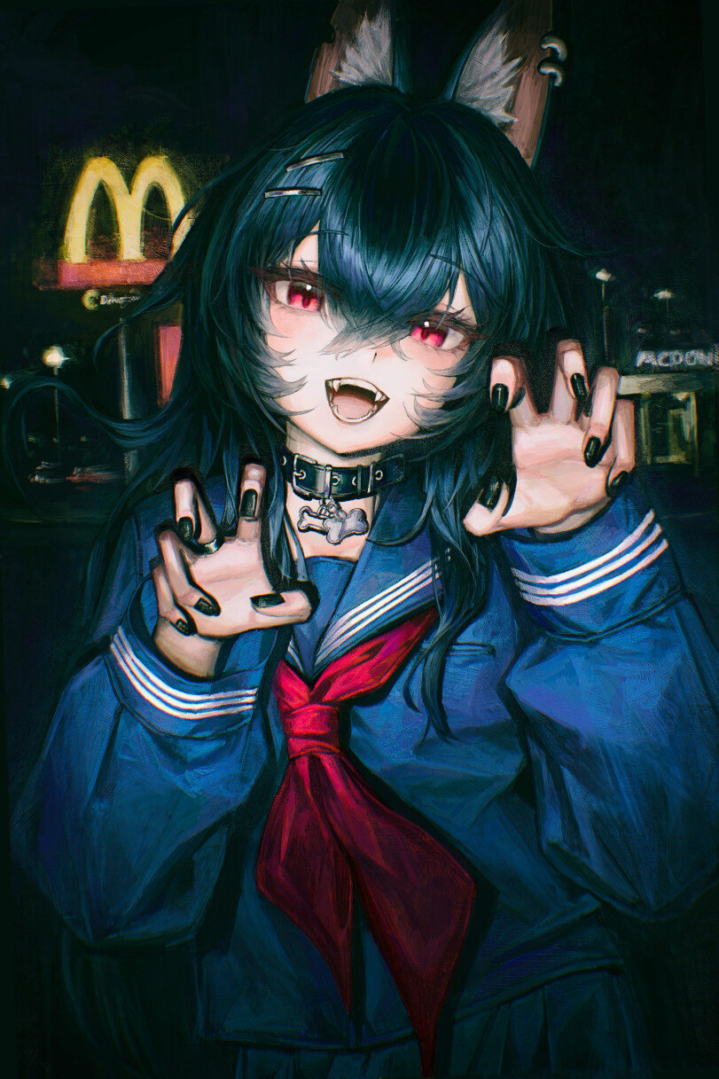 새벽 3에 햄버거 사러가다 이런...._1.jpg