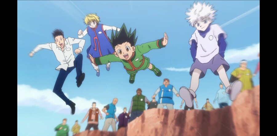 헌터X헌터) 헌터 시험에 떨어지자 극단적인 선택을한 수험생들_1.png