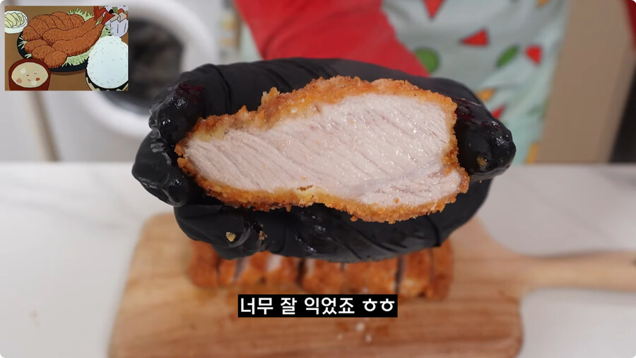 짱구는 못말려 남성용 돈까스 세트 100% 재현하기.jpg_63.jpg