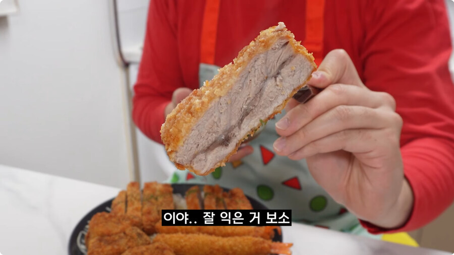짱구는 못말려 남성용 돈까스 세트 100% 재현하기.jpg_76.jpg