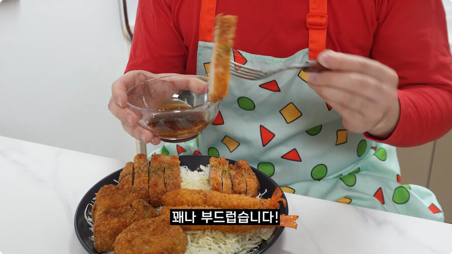 짱구는 못말려 남성용 돈까스 세트 100% 재현하기.jpg_80.jpg