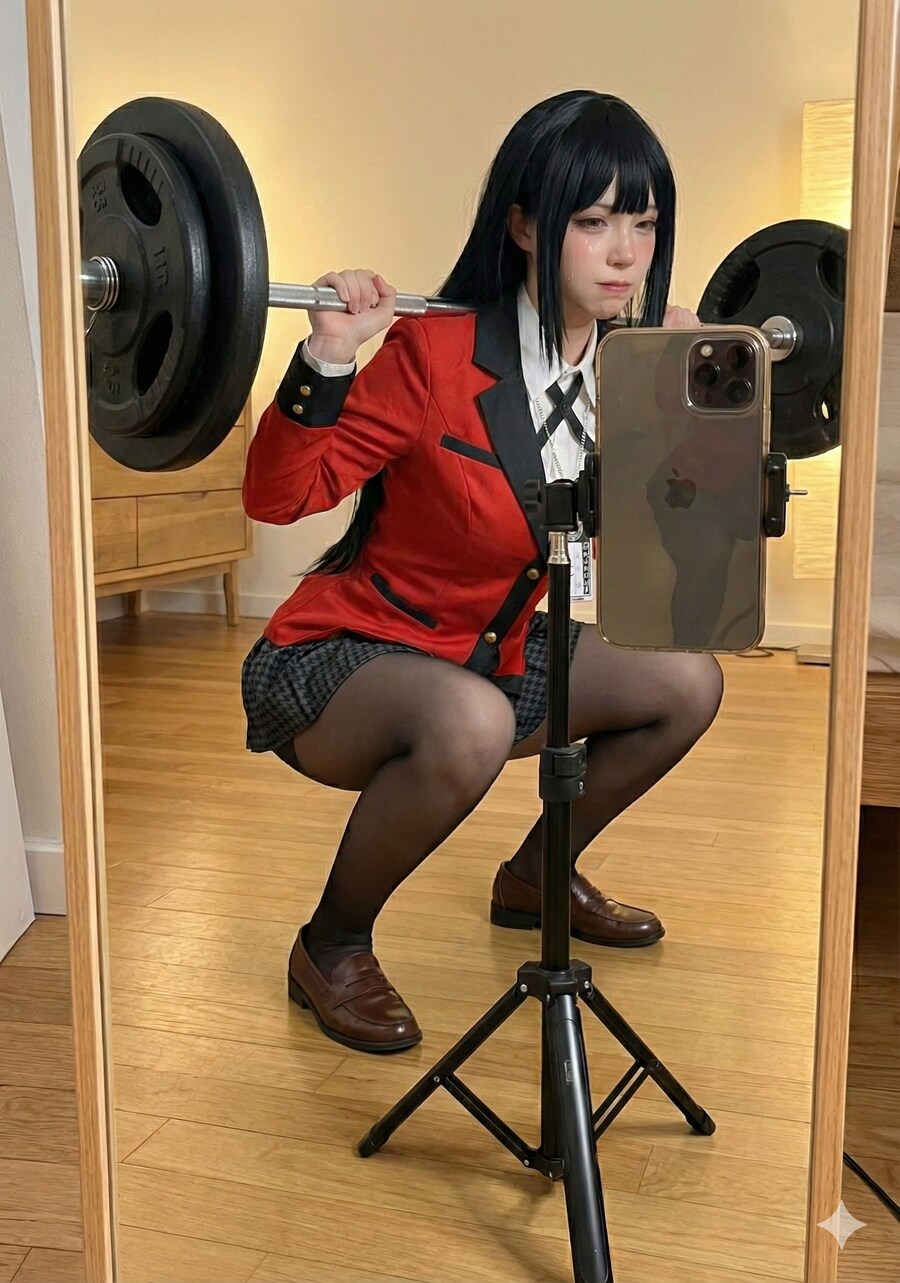 AI) 유게이도 코스프레하고 요즘 유행하는 인증샷 찍어봤다._3.png