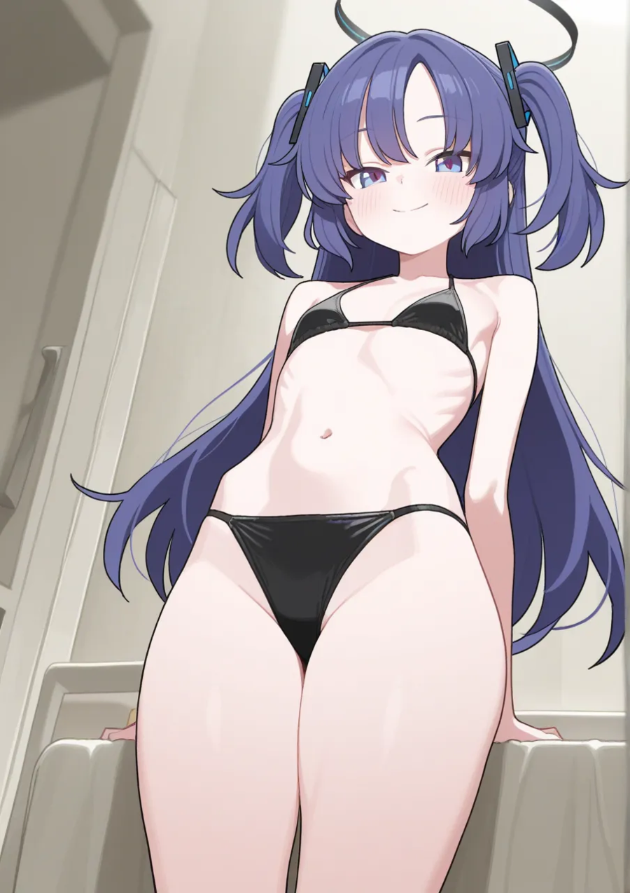 블루아카,AI) 다이어트에 성공한 유우카_1.webp