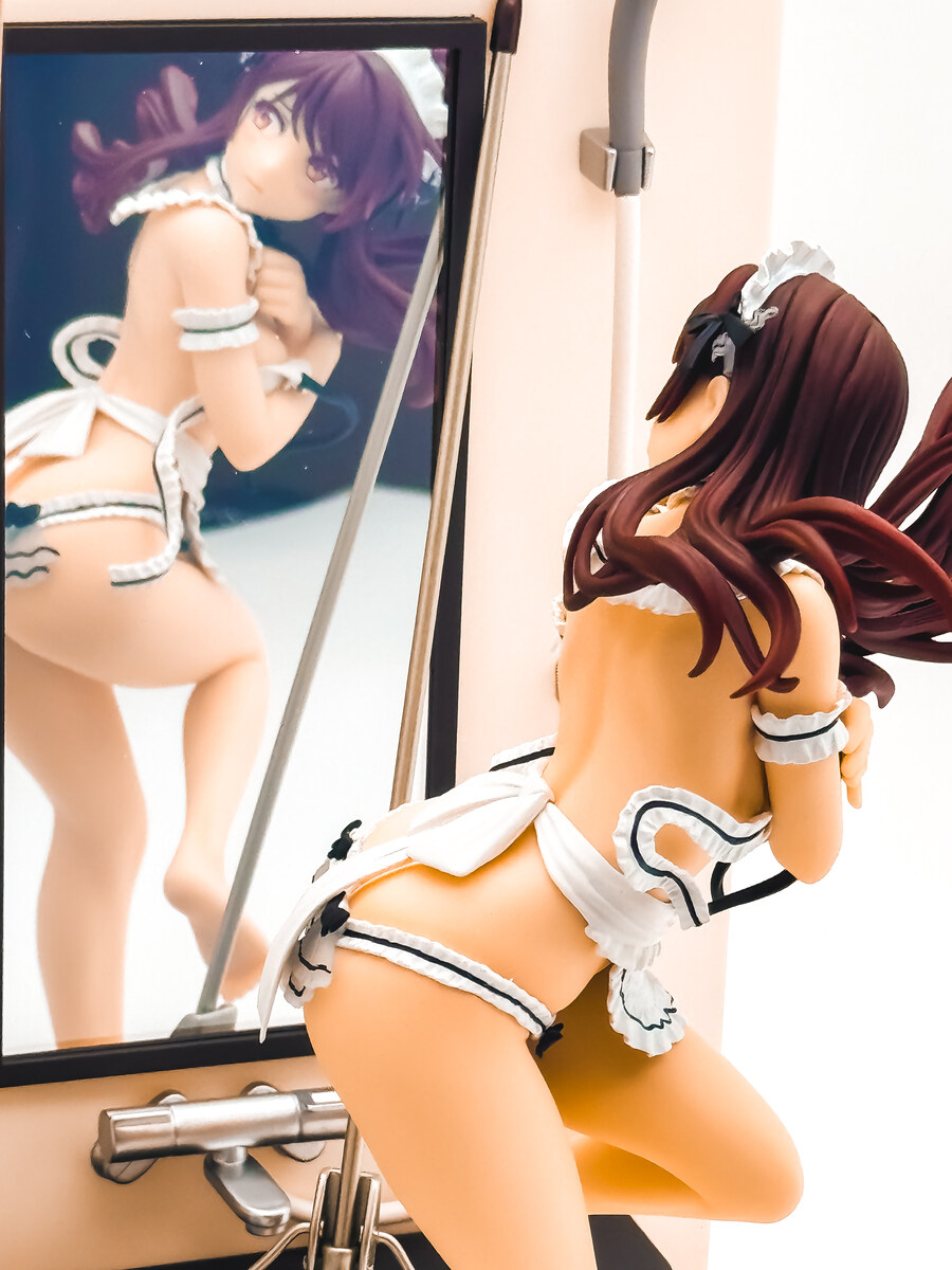 하코이리무스메 1/6스케일 여친 빌리겠습니다 미즈하라 치즈루 메이드 비키니Ver_9.jpg