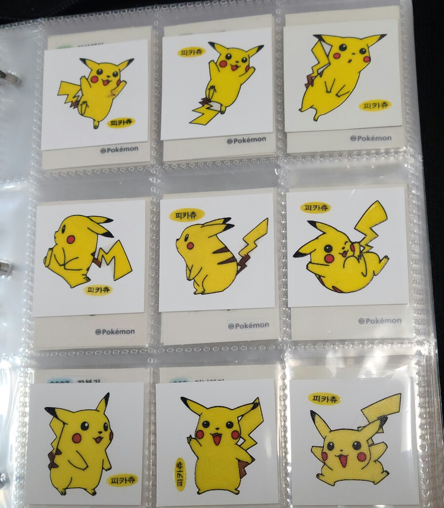 포켓몬스터 띠부띠부씰 구버전 초판 151마리 컴플리트_7.jpg