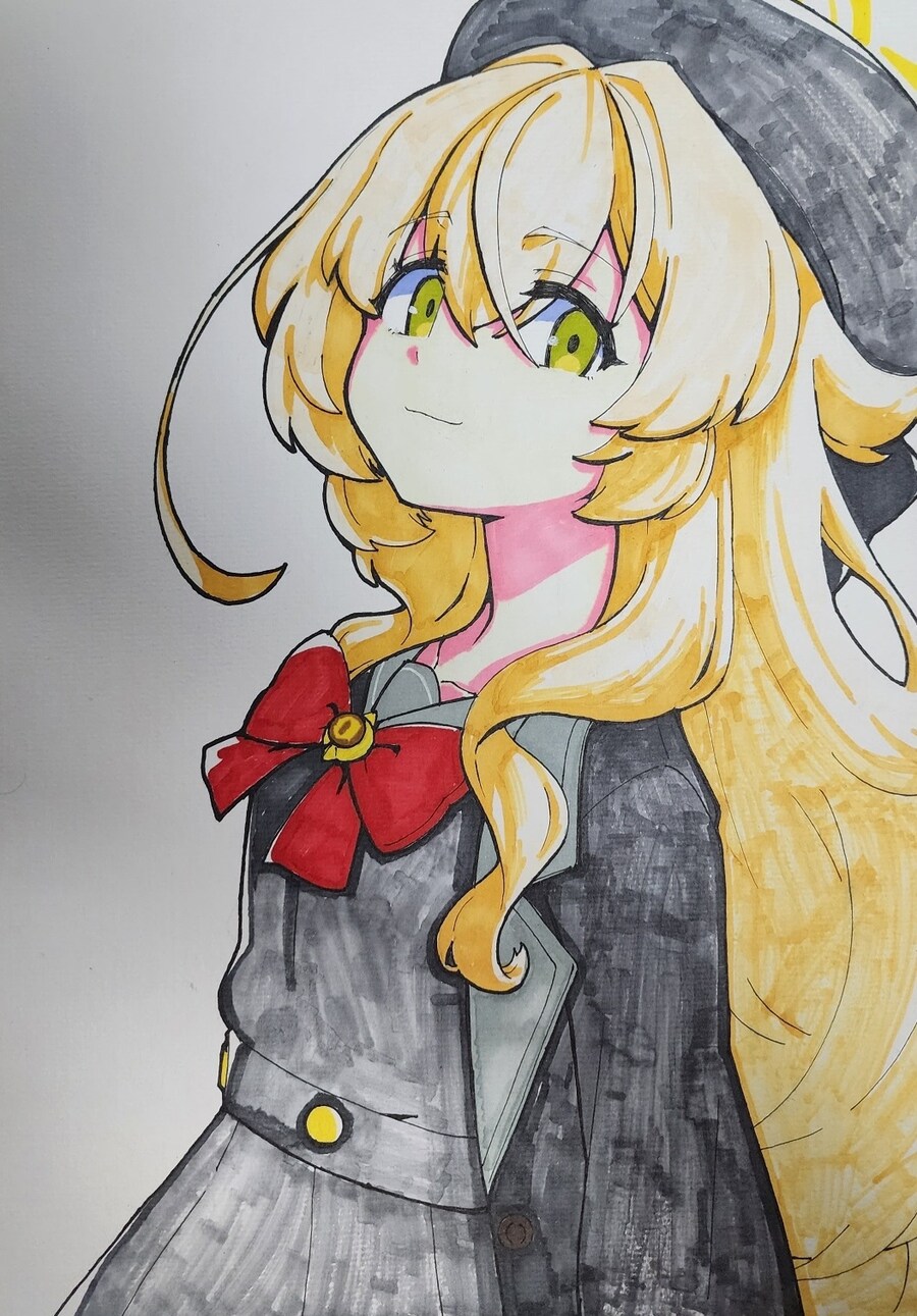 블루아카)히죽히죽 교수님 그려 봄_1.jpg