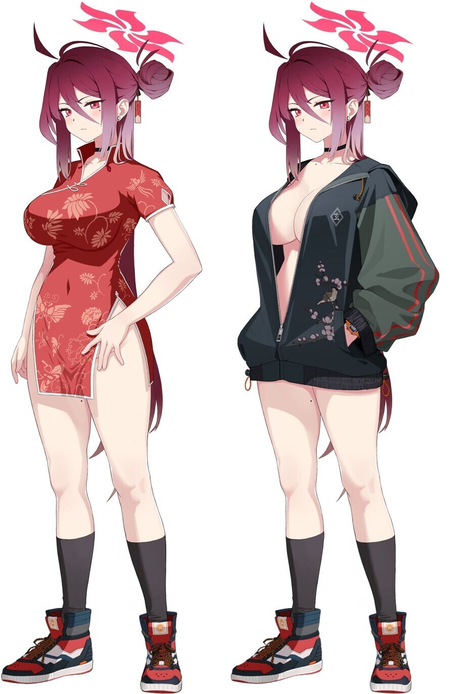 블루아카) 어떻게 입어도 치녀복장_1.jpg