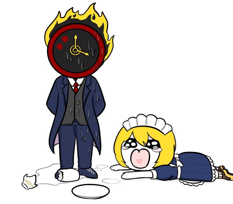 [림버스]메이드 돈키호테와 집사 단테의 하루_1.jpg