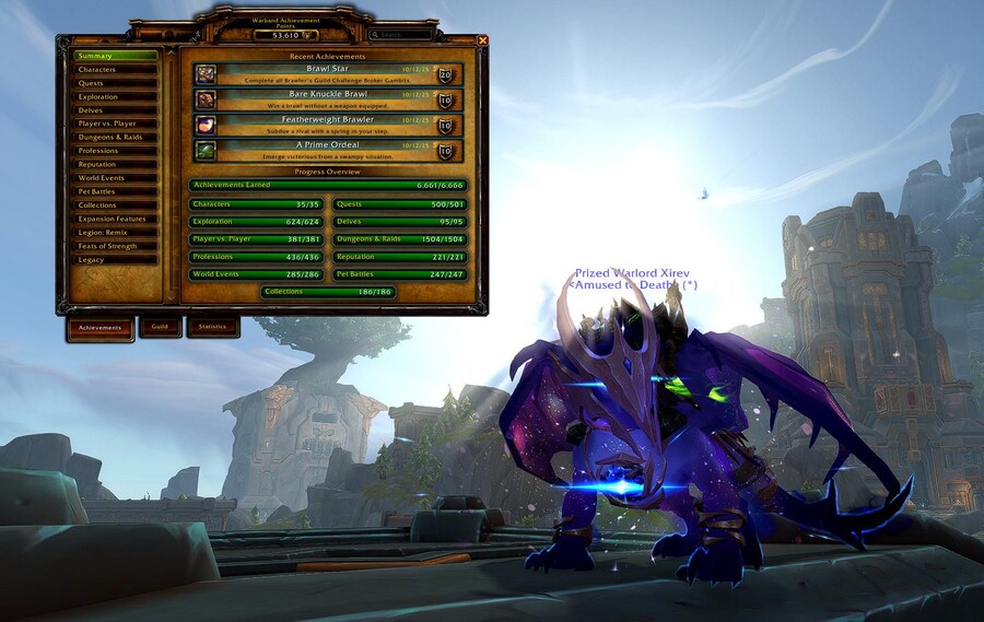 (흥미) 와우에서 모든 업적을 100% 달성한 유저 등장_1.jpg