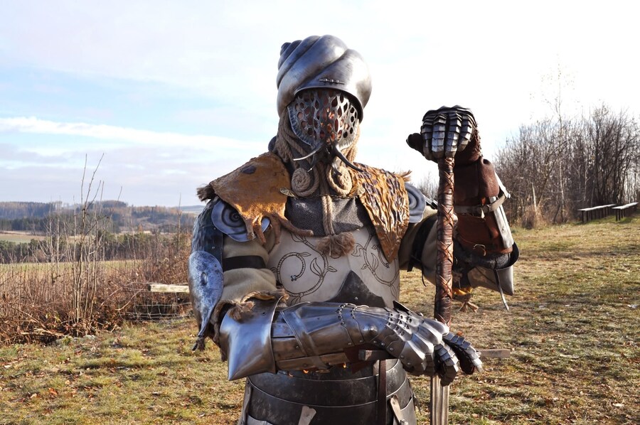 독특한 비주얼의 서양 갑옷 세트_6.jpg