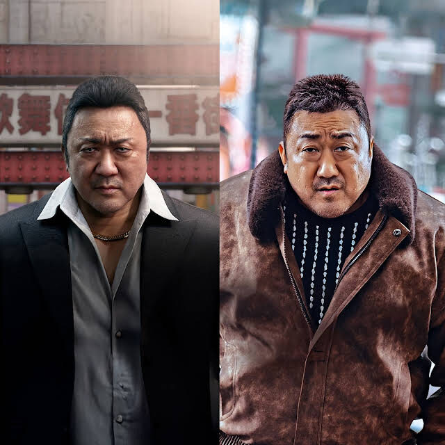 모델링된 마동석과 실제 마동석_1.jpg