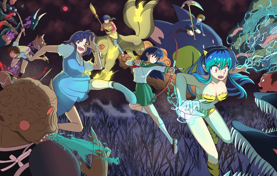 요괴와 싸우는 미소녀들(루믹 히로인들) 그려봄_1.png