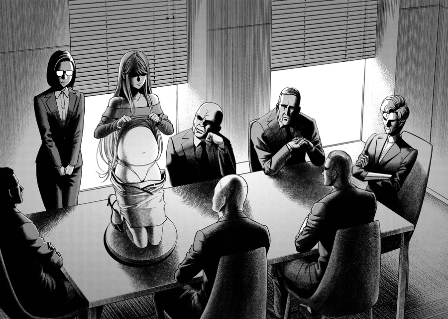 모델이 고칼로리 폭탄 스탠드 공격받는 만화_10.webp