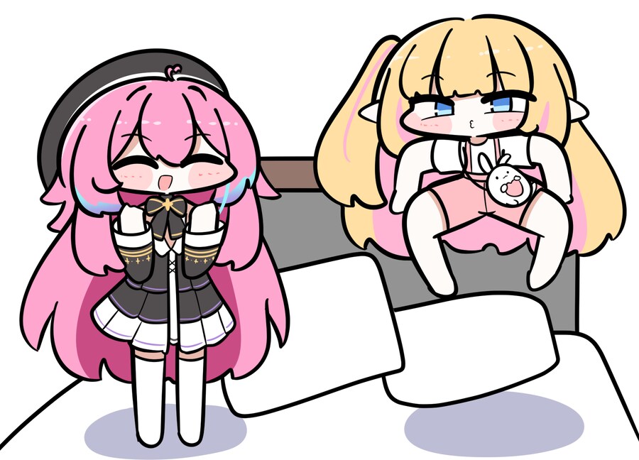 로제타님 앞에서 재롱피우는 리노아님_1.png