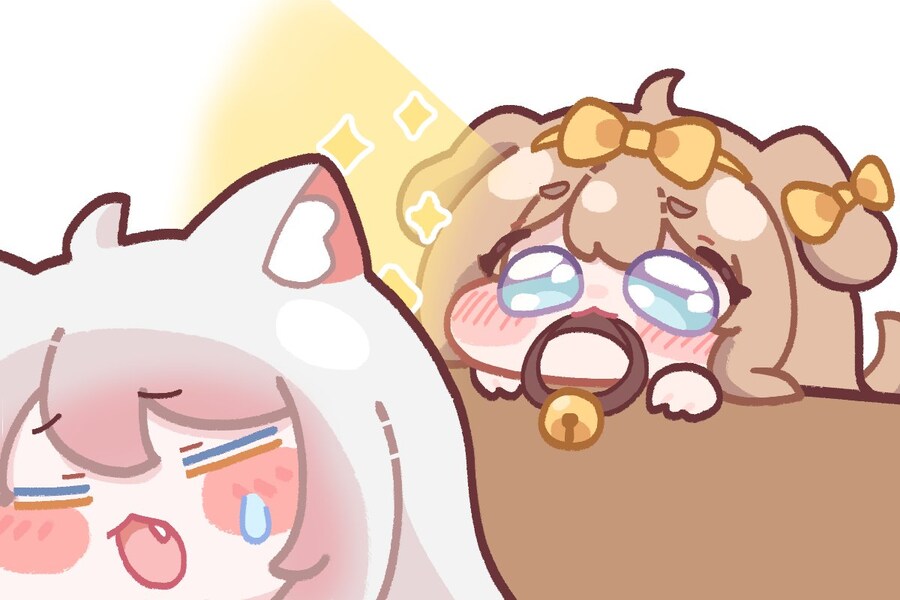 [트릭컬] 산책 가자고 꼬시는 버터.jpg_1.jpg