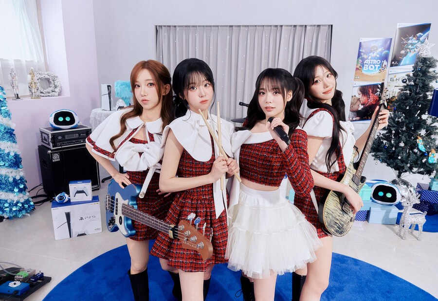 플레이스테이션 코리아 X QWER - 행복해져라 (캐롤 Ver.) 공개_1.jpg