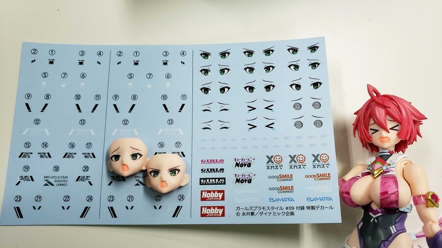 [서적] 걸즈 프라모 스타일 # 09. PLAMATEA 큐티 하니 특제 데칼 공개_6.jpg