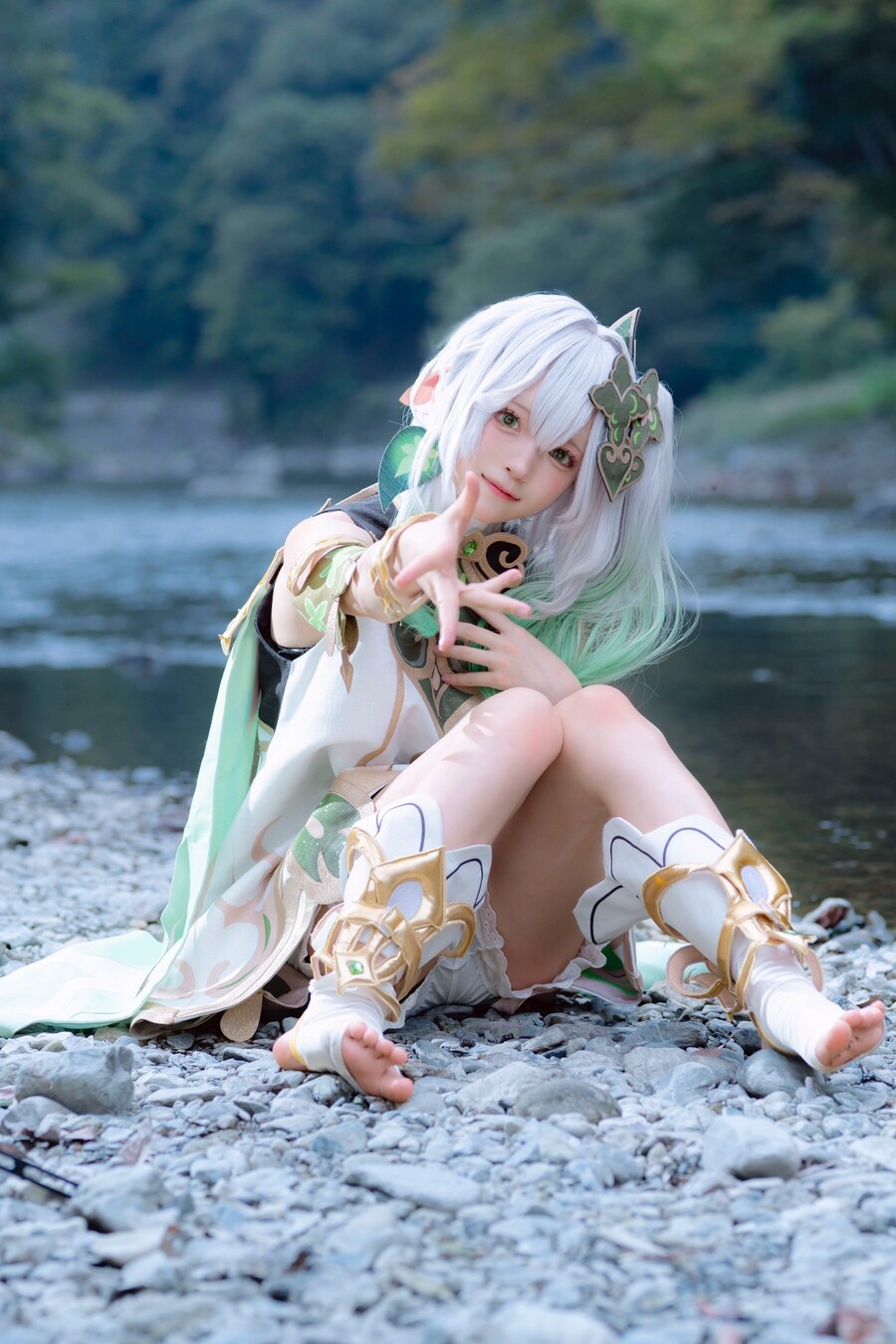 [원신] 나히다 코스프레한 일본의 여고생_2.jpg