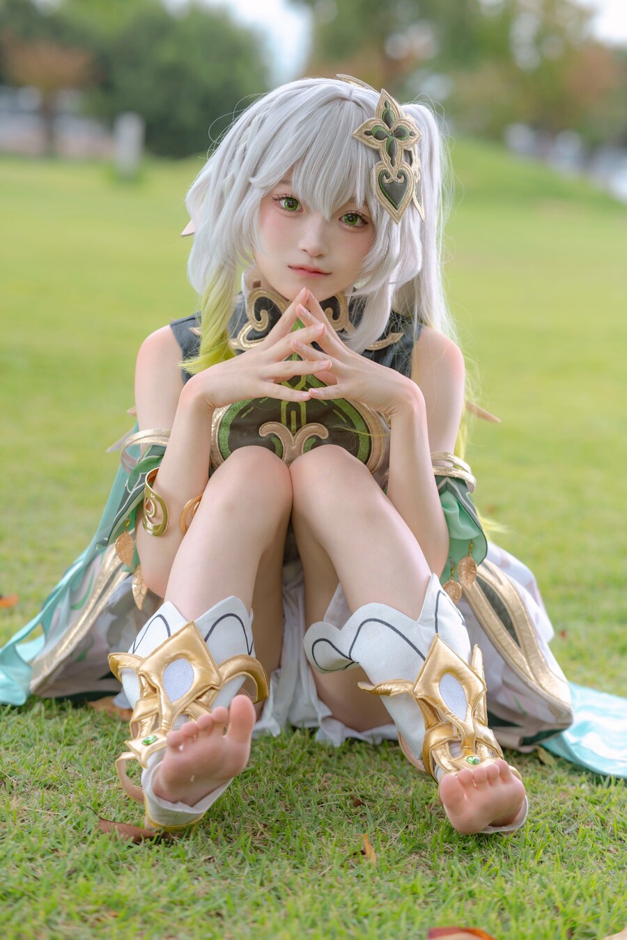 [원신] 나히다 코스프레한 일본의 여고생_4.jpg