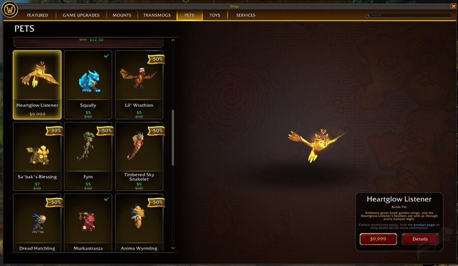 와우 9,999달러에 판매되는 펫 '심장빛 청취자'_2.jpg