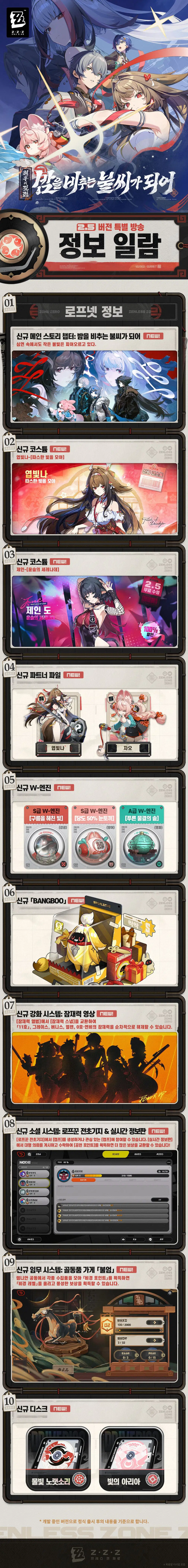 [젠레스 존 제로] 2.5 버전 방송 정보, PV | 밤을 비추는 불씨가 되어_2.webp