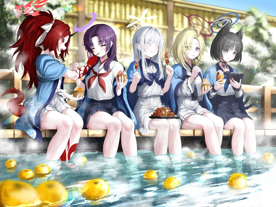 블루아카) 족욕하는 백화요란_1.jpg