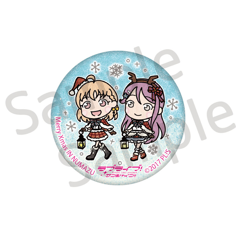 「러브라이브! 선샤인!! 누마즈 산책 스탬프」 2025 크리스마스 도안 등장_2.jpg