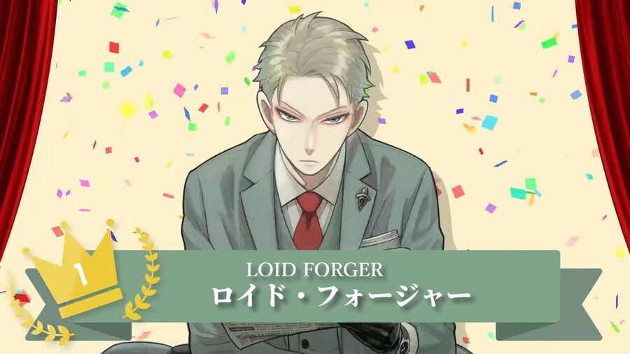 스파이 패밀리) 제1회 공식 인기투표 결과 & 원작자 축전 일러스트_11.png