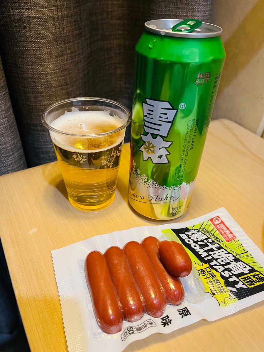 중국 상하이 소박한 숙소 혼술_6.jpg