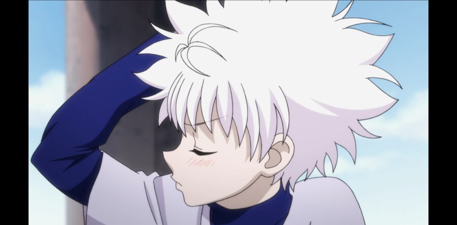 헌터X헌터) 키르아 입이 귀에 걸리는 상황_6.png