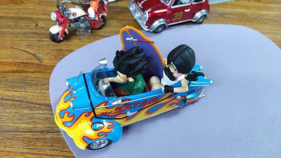 DRAGONBALL SNAP COLLECTION2 스냅2 오반& 비델 3륜차_2.jpg