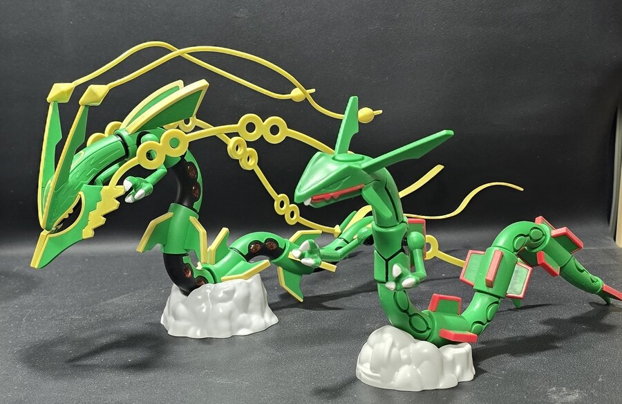 [반다이] 포켓몬 프라모 컬렉션 셀렉트 시리즈 메가 레쿠쟈 조립 이미지_10.jpg