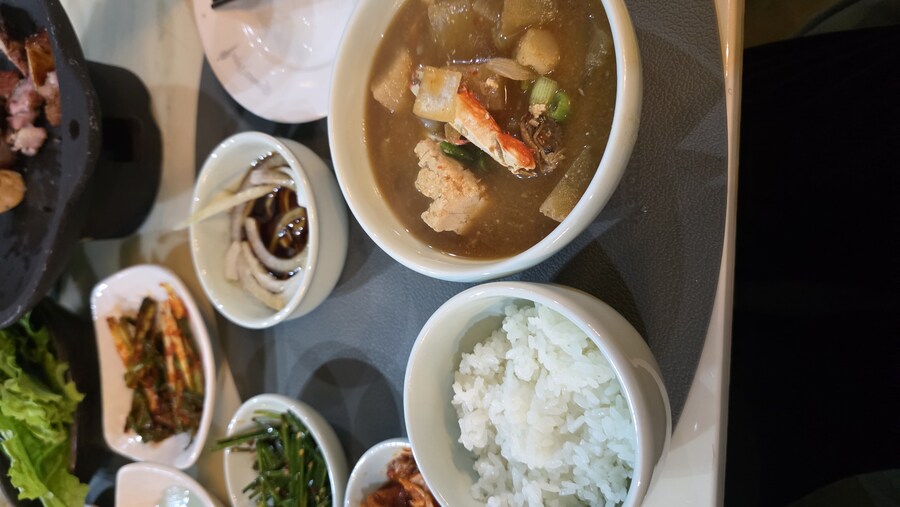 제주도) 숙소에서 먹은 돼지고기 바베큐_4.jpg