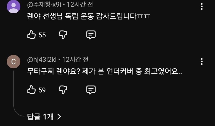 유튜브 구독 294만 한국채널에서 일제 장군 찬양_7.jpg