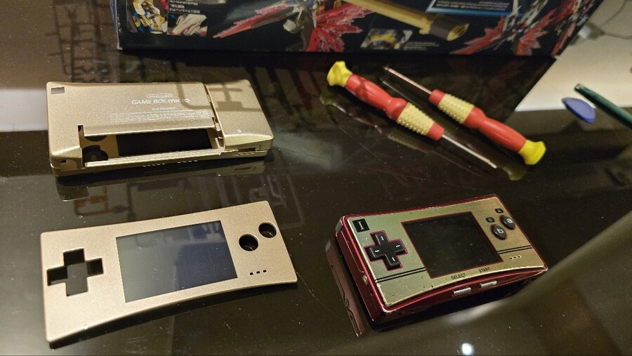 게임보이 미크로 중고 껍데기(?) 교체_3.jpg