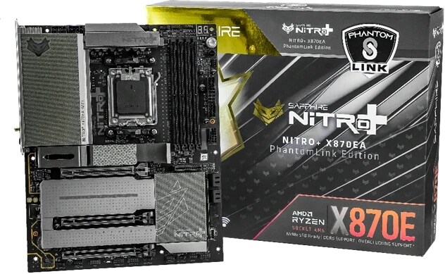 사파이어 NITRO+ X870EA PhantomLink 보드 출시_1.png
