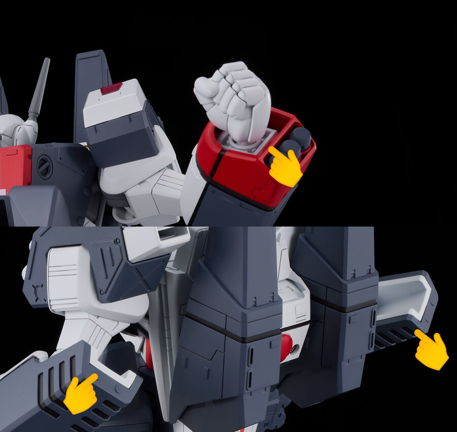 [맥스팩토리] PLAMAX 1/72 VF-1J 아머드 발키리의 포인트를 소개!_27.jpg