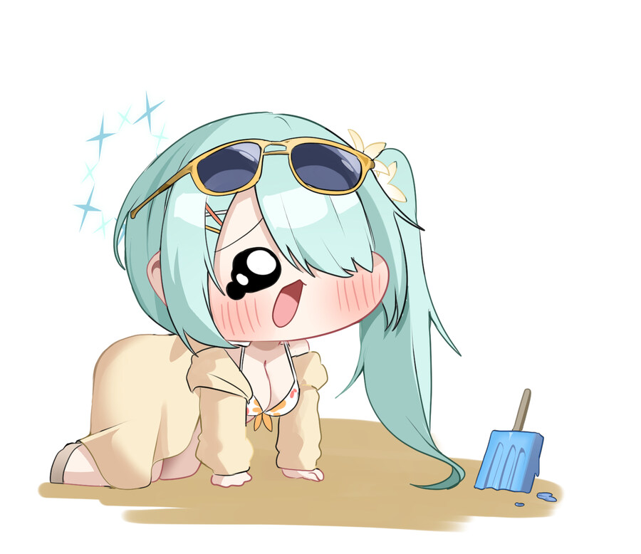 블루아카)뿌에엥 아이스크림 떨구지마쎄여!!.grim_1.jpg