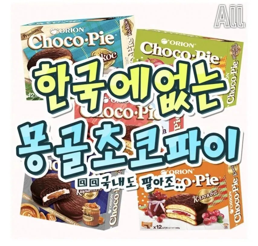한국에는 없는 몽골에서만 파는 초코파이.jpg_1.png