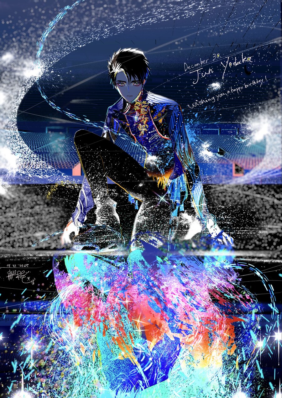 [메달리스트] 요다카 준 생일 일러스트_1.jpg