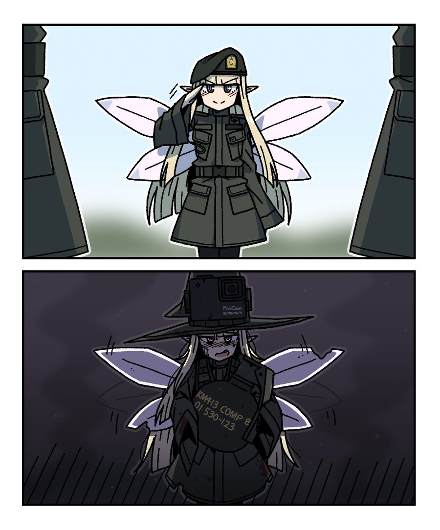 인간에게 포로로 잡힌 요정의 최후_1.jpg